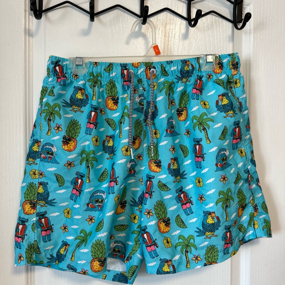 Tropical Blue Men's Shorts